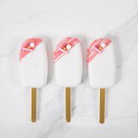 Acrylic Cakesicle Sticks (25pc) - Gold - Miss Biscuit