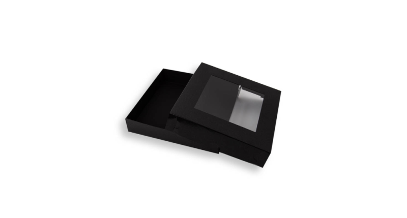 Black square cookie /chocolate box by Coo Kie 155mm x 155mm