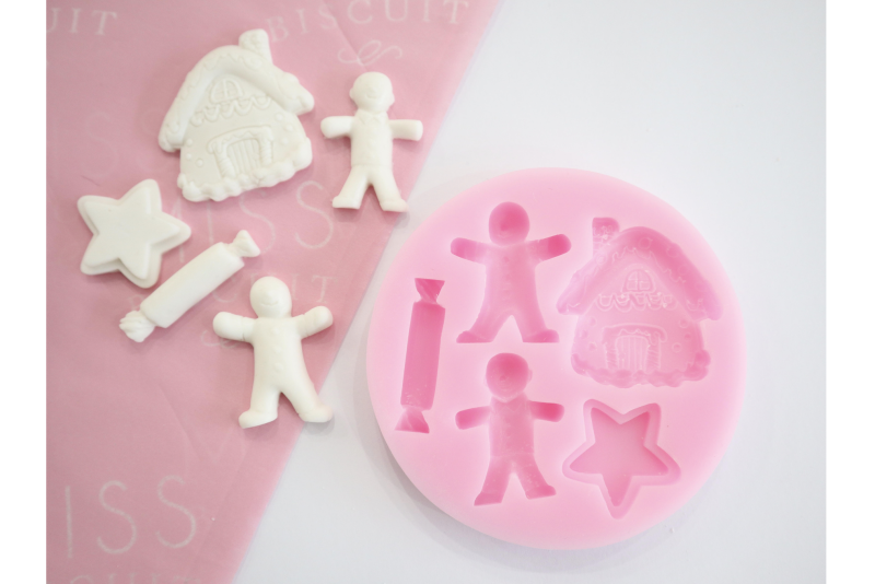 Gingerbread Silicone Mould