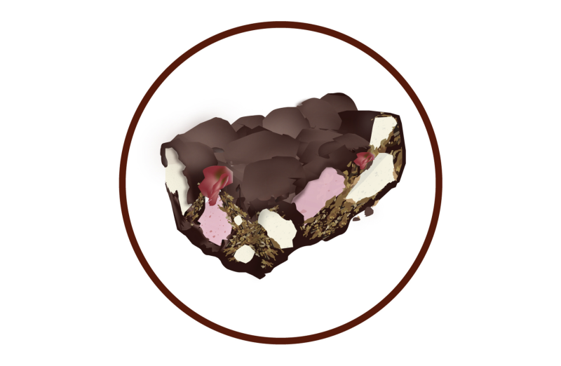 Roberts Confectionery Rocky Road Natural Flavour