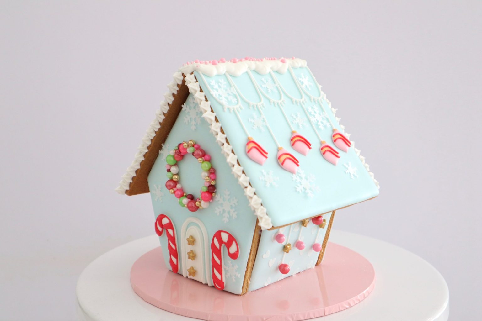 Large Miss Biscuit Gingerbread Cottage Acrylic Template Miss Biscuit 9389