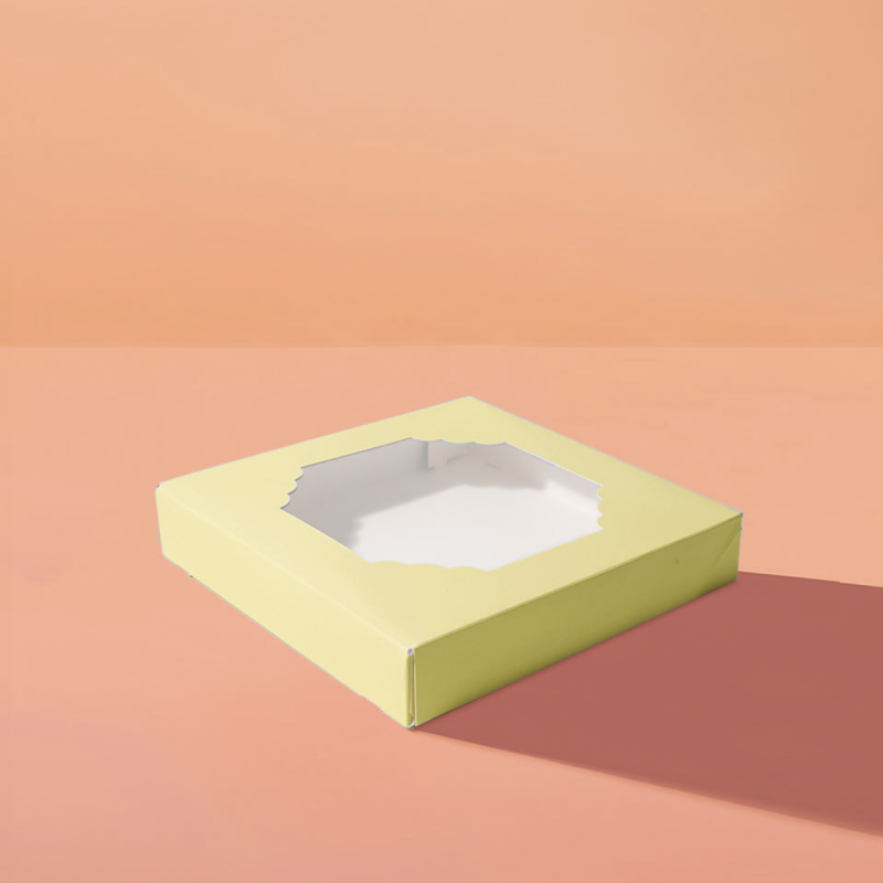 Scalloped Medium Treat Box (Pack of 5) – Pastel Green