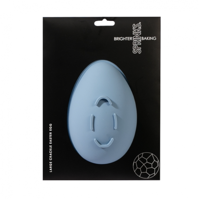 Sprinks Silicone Mould - Large Crackle Easter Egg