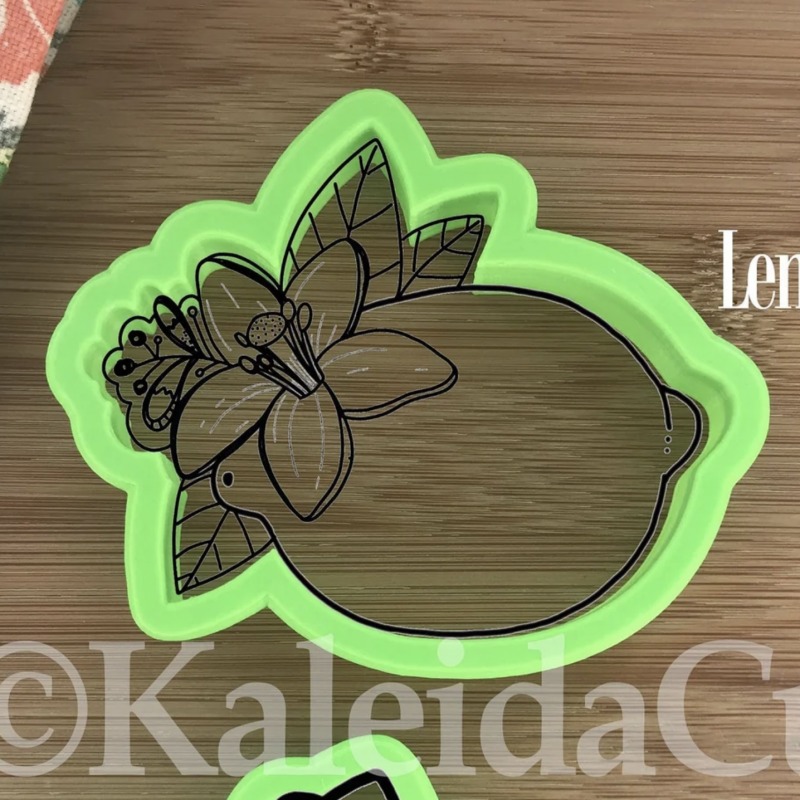 Lemon Blossoms 1 Cookie Cutter by Kaleidacuts