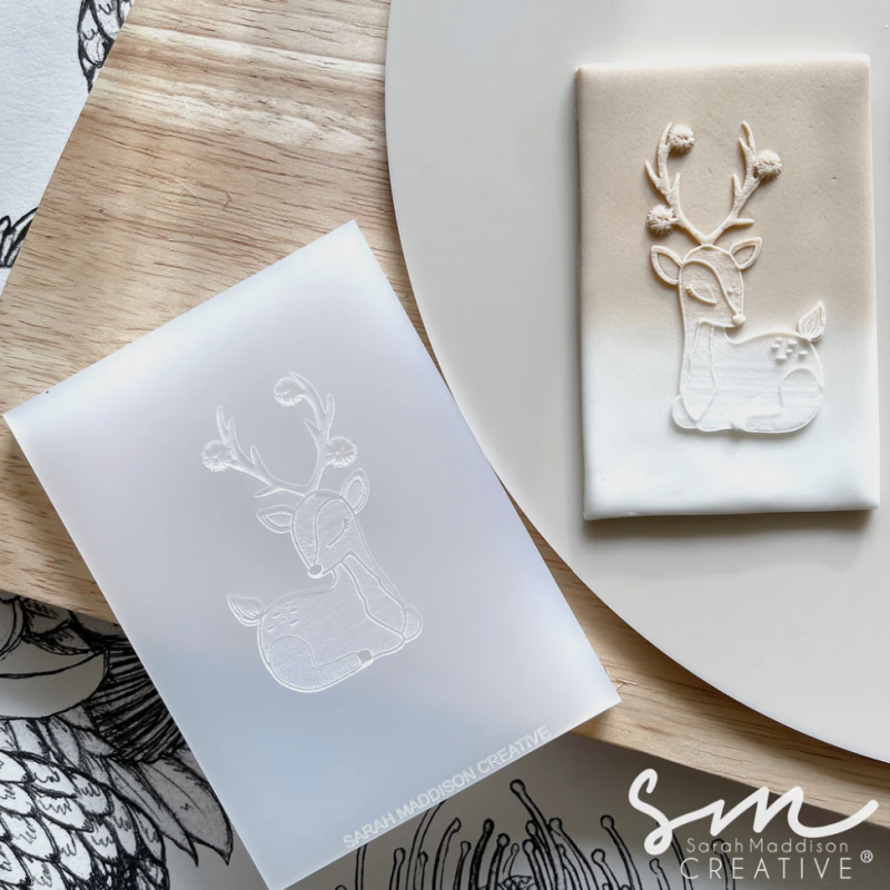 Deer Cookie Stamp Small by Sarah Maddison