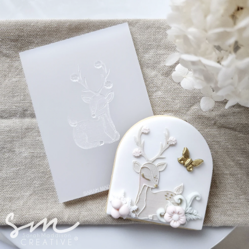 Deer Cookie Stamp Small by Sarah Maddison