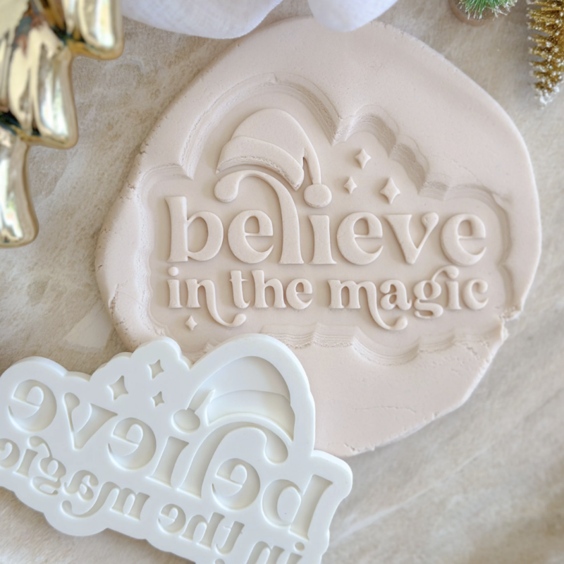 Believe in the Magic Debosser and Cutter or Cutter Only by Cooki Co Cuts