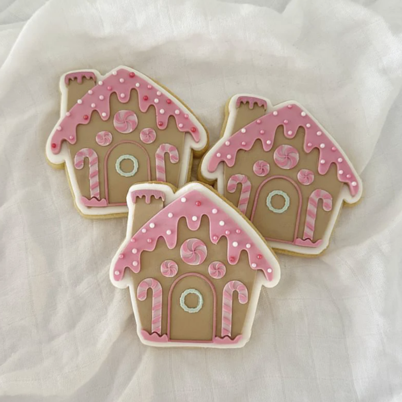 Gingerbread House Debosser and Cutter or Cutter Only by Cooki Co Cuts