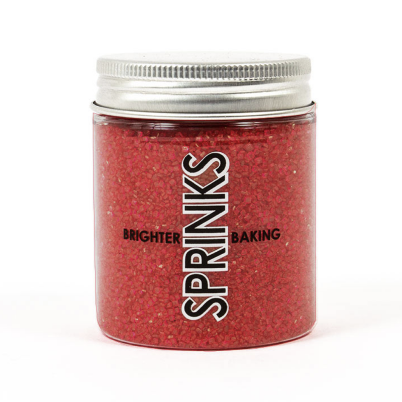 Red Sanding Sugar by Sprinks (85g)