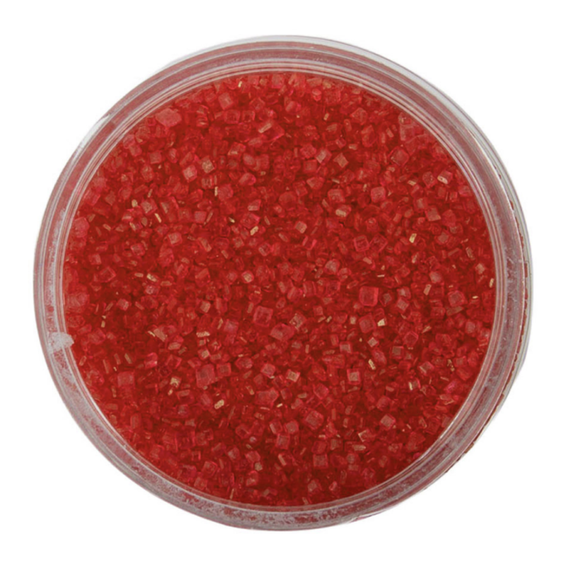 Red Sanding Sugar by Sprinks (85g)