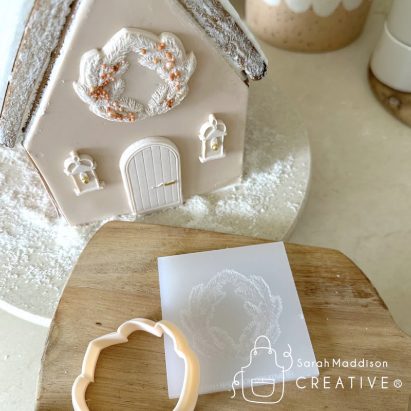 Wreath Stamp and Cutter by Sarah Maddison