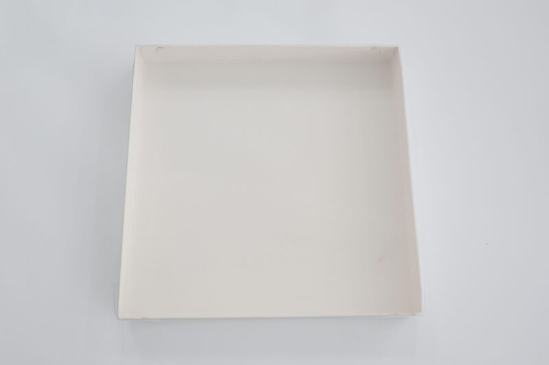 Clear Lid 200mm x 200mm x 25mm