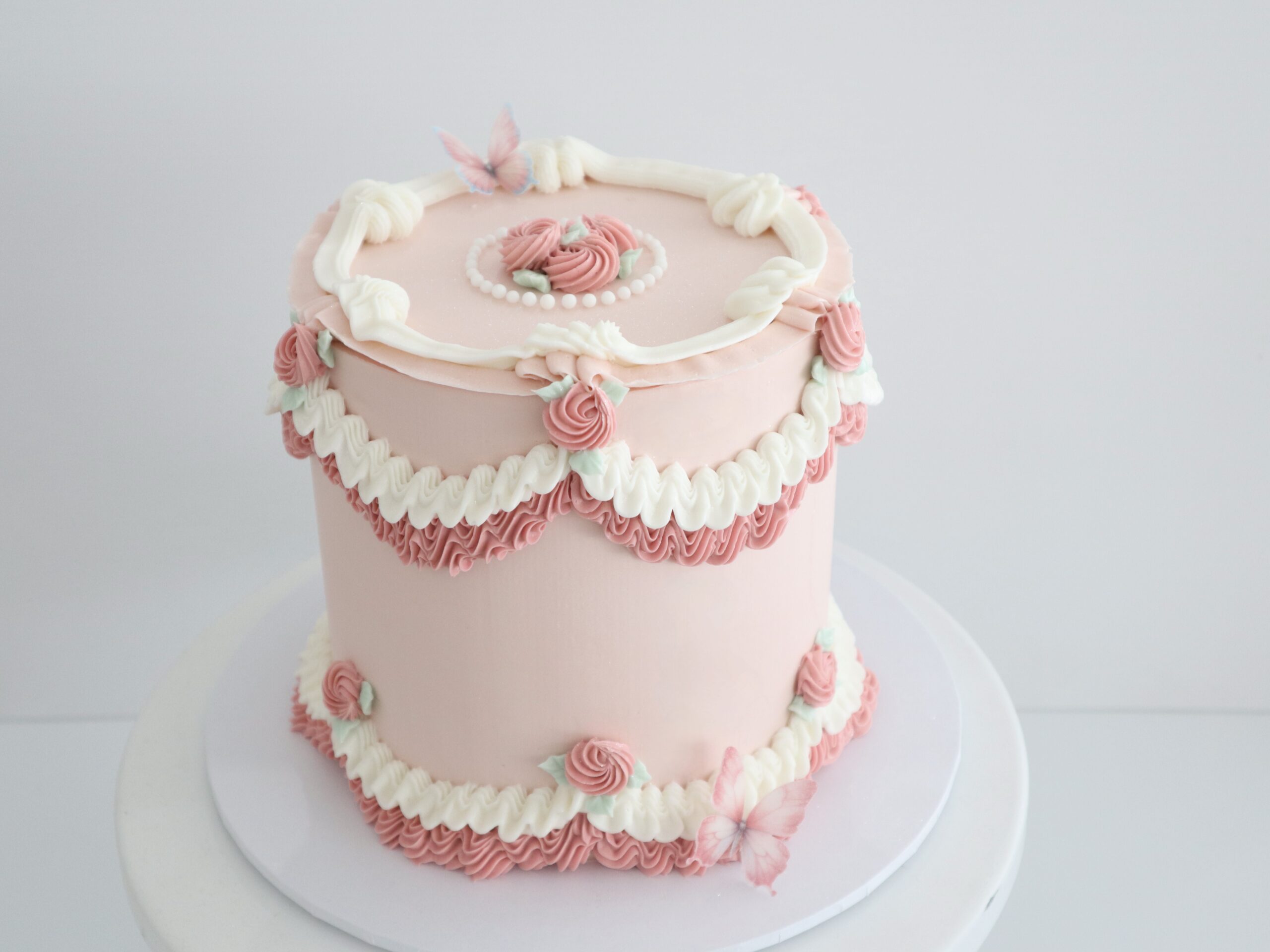 Vintage Garden - Beginner Buttercream Cake Class